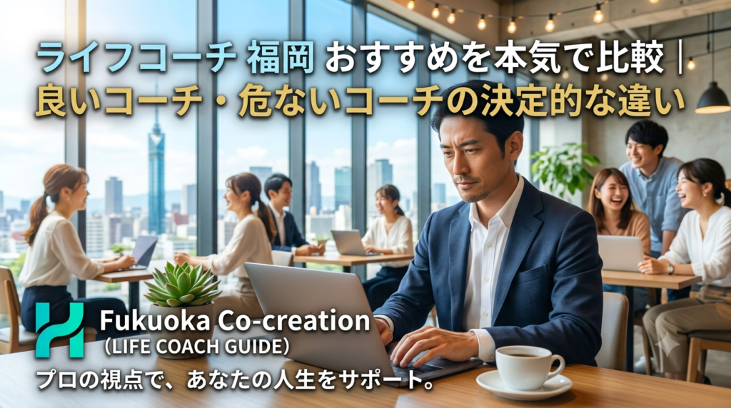 ライフコーチ 福岡 おすすめを本気で比較｜良いコーチ・危ないコーチの決定的な違い